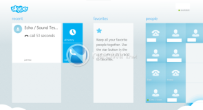 تسريب صور لتطبيق سكايب الجديد علي نظام ويندوز 8